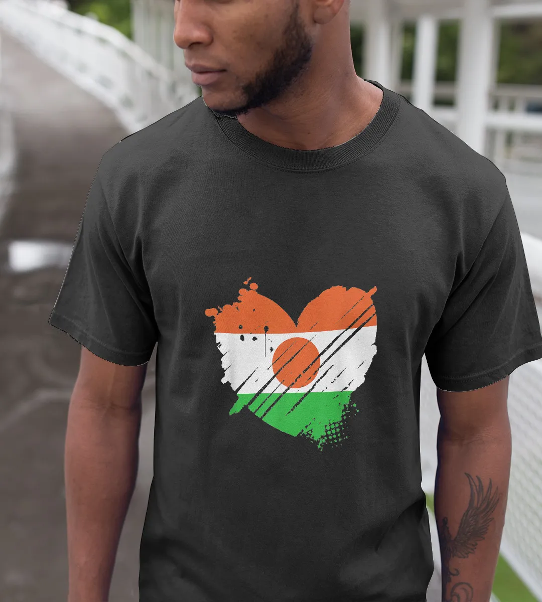 1sttheworld T-Shirt - I Love Niger It Is In My Dna T-Shirt Black A35