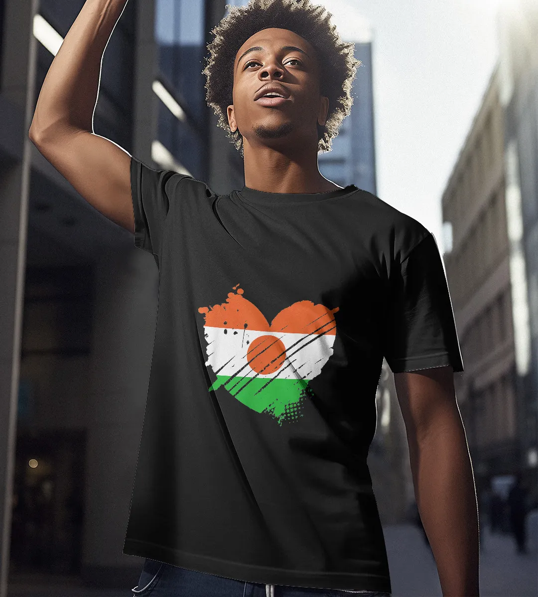 1sttheworld T-Shirt - I Love Niger It Is In My Dna T-Shirt Black A35