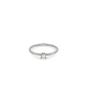 24Kae Pearl Ring, Silver