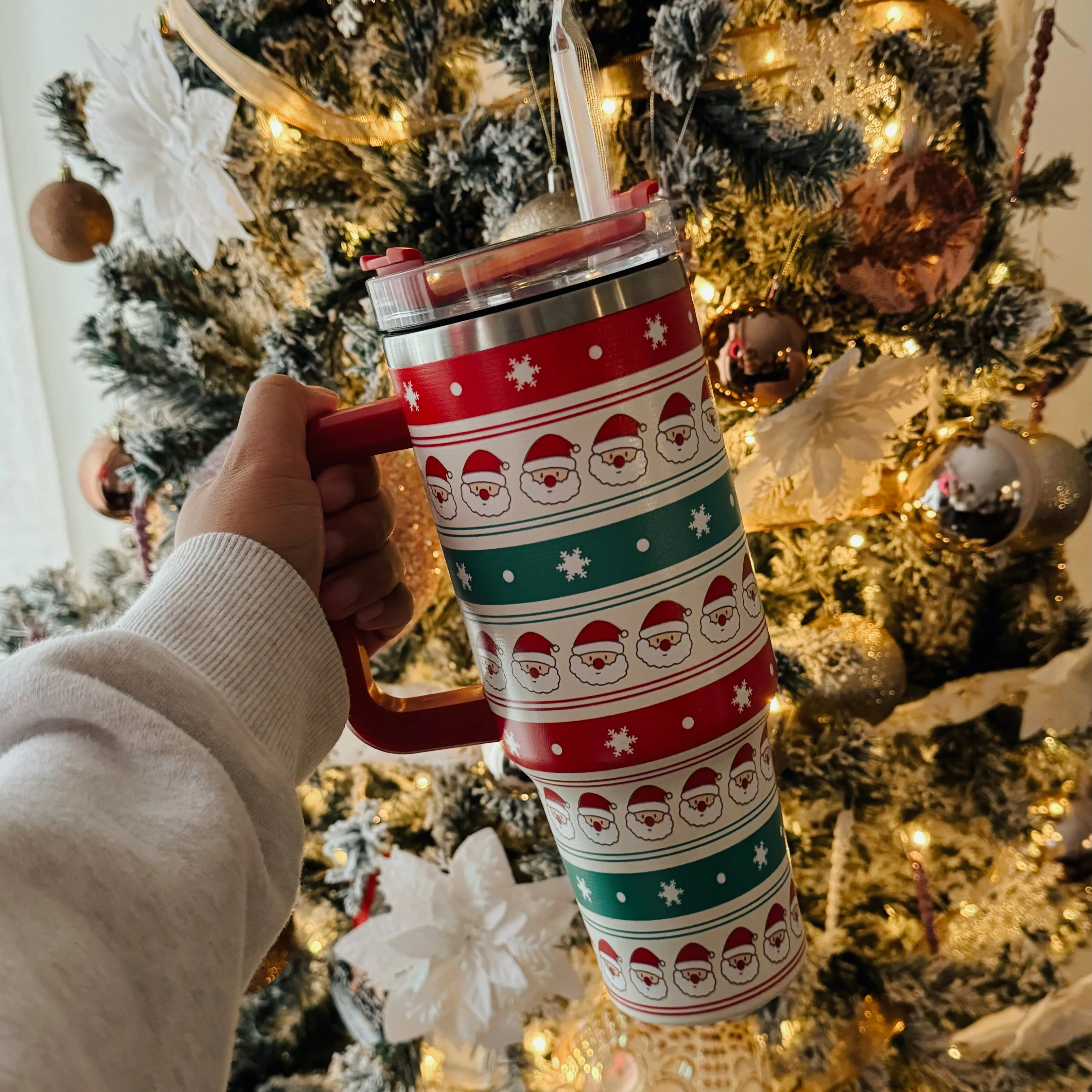 40oz Santa Tumbler