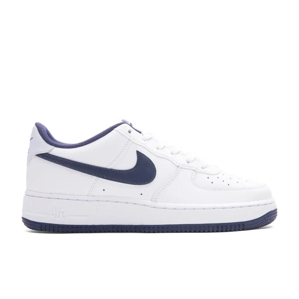 Air Force 1 LV8 2 (GS) - White/Midnight Navy/Football Grey