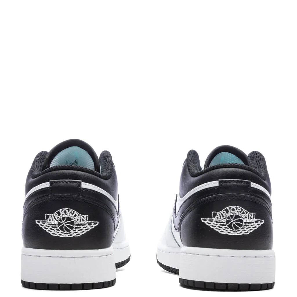 Air Jordan 1 Low (GS) - White/Black