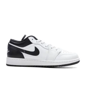 Air Jordan 1 Low (GS) - White/Black