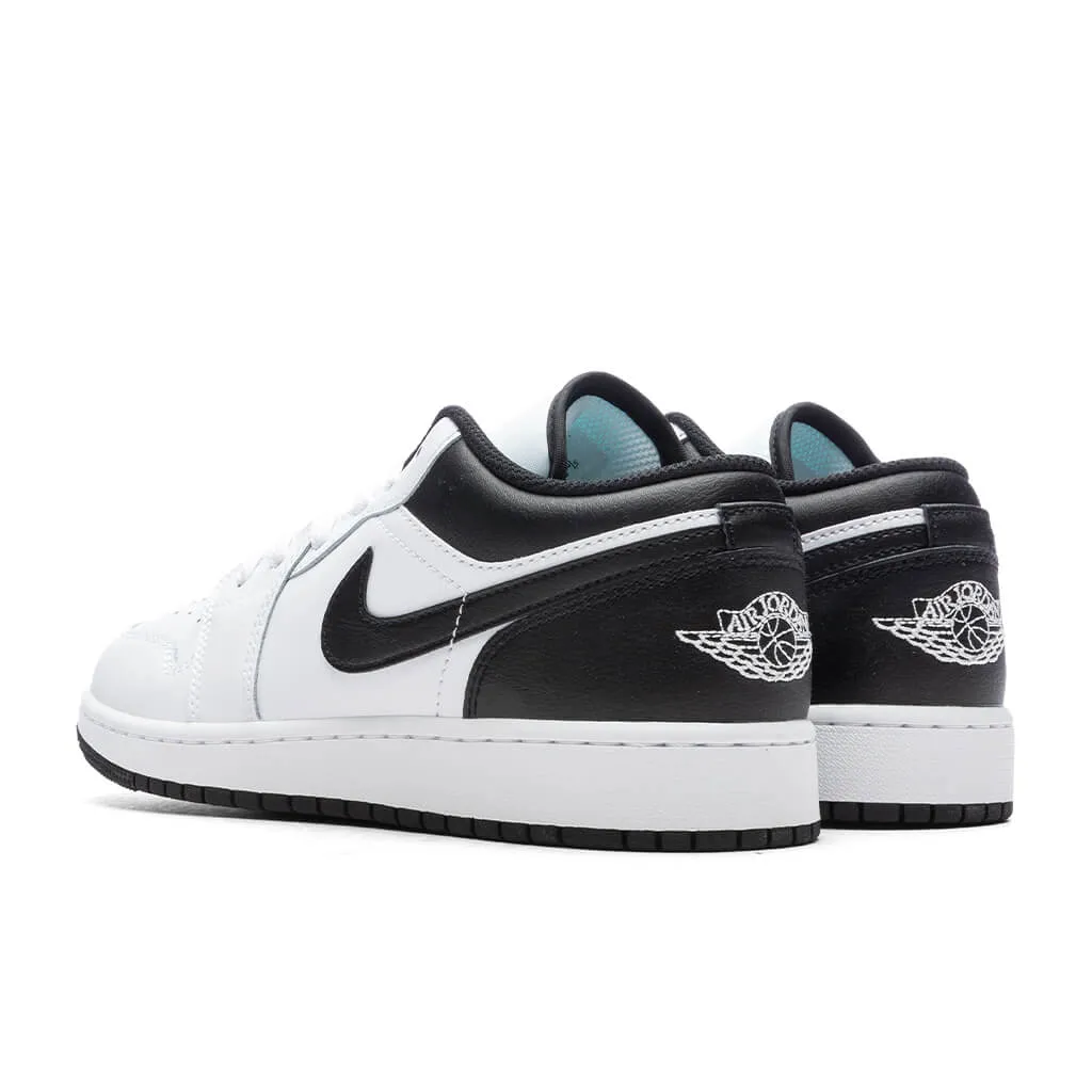 Air Jordan 1 Low (GS) - White/Black