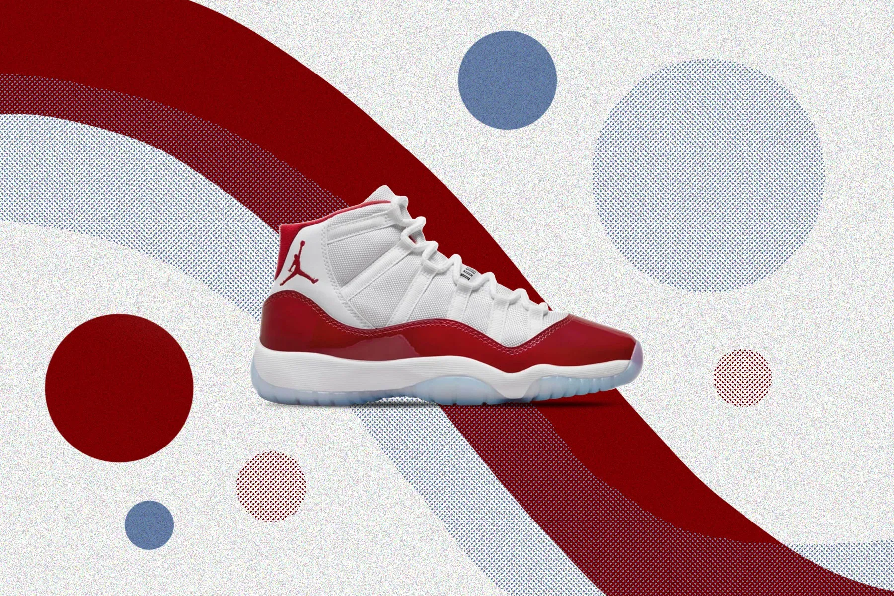 Air Jordan 11 Retro (GS) Cherry - White/Varsity Red/Black