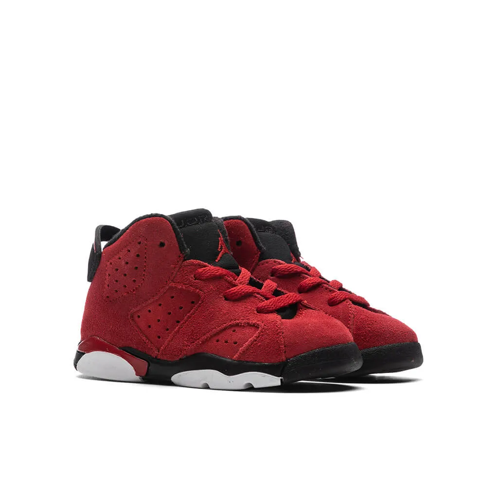 Air Jordan 6 Retro (TD) Toro Bravo - Varsity Red/Black