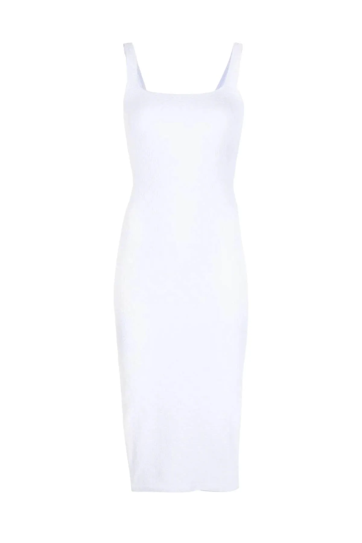 alexanderwang.t Textured Jacquard Cami Dress - White