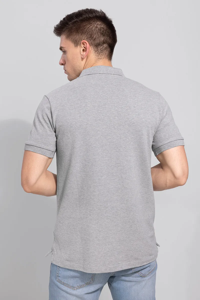 America Polo Grey T-Shirt