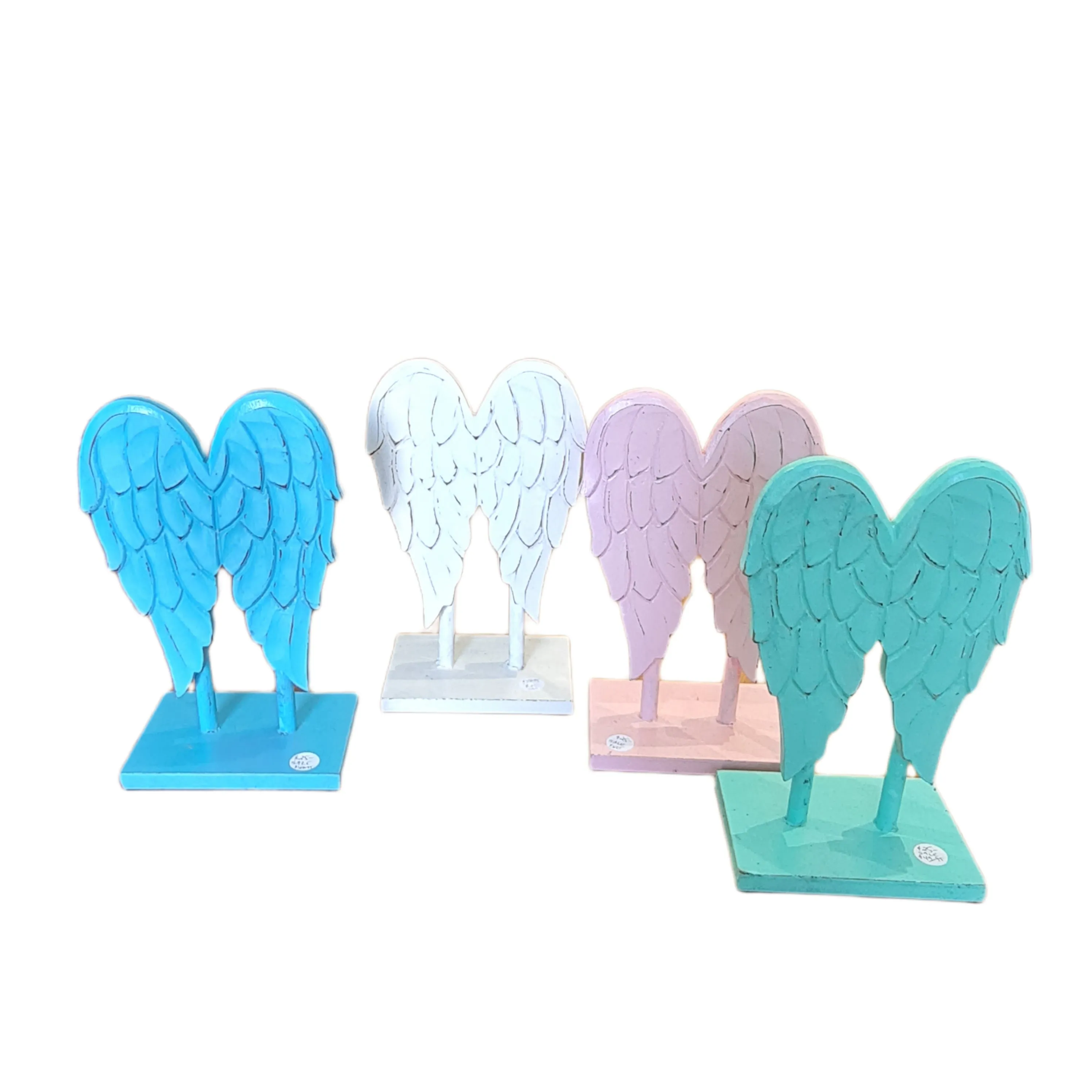 Angel wings on stand small