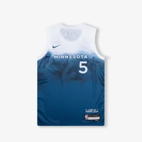 Anthony Edwards Minnesota Timberwolves 2024 City Edition Youth Swingman Jersey - White