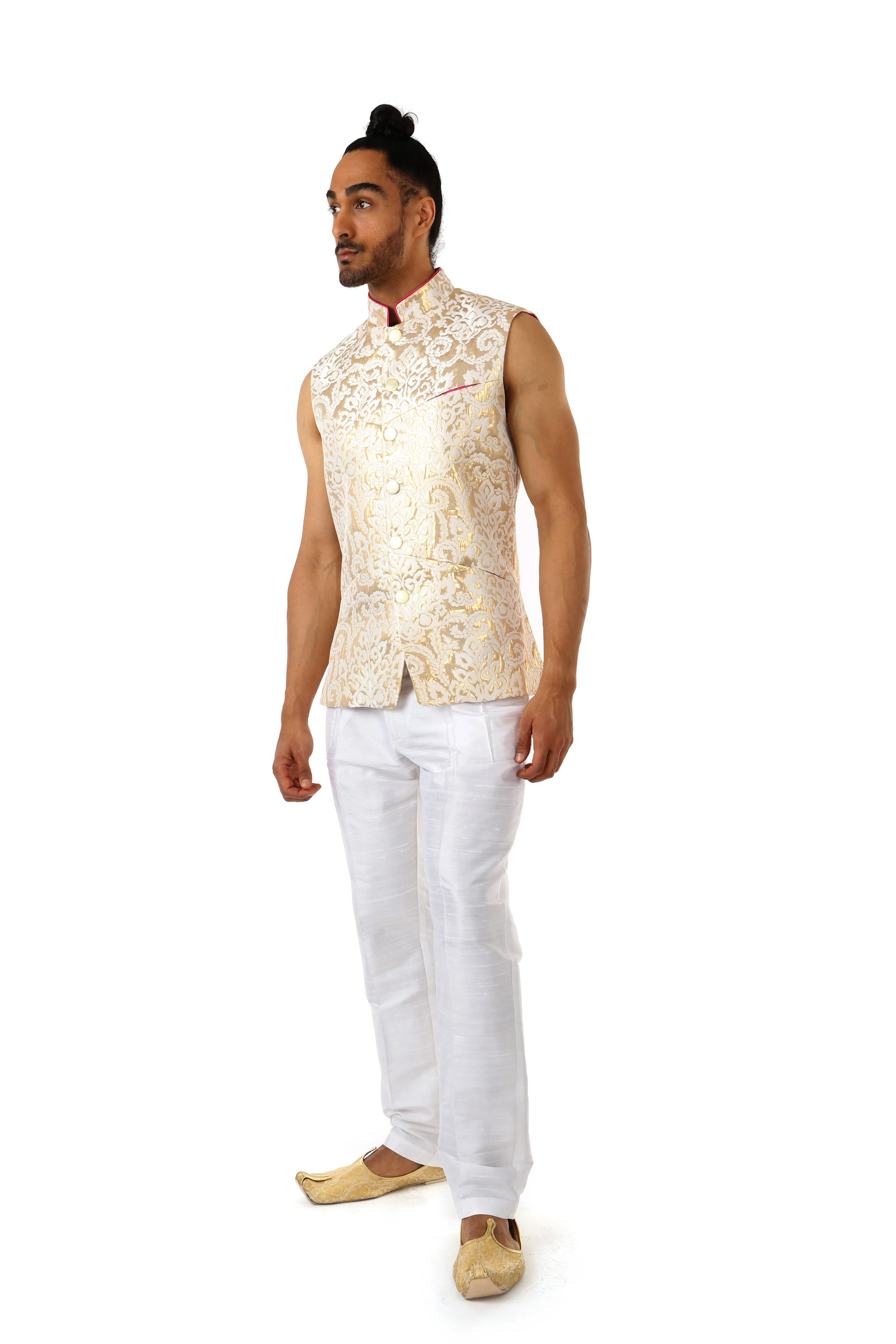 ARJUN Intricate Metallic Vest