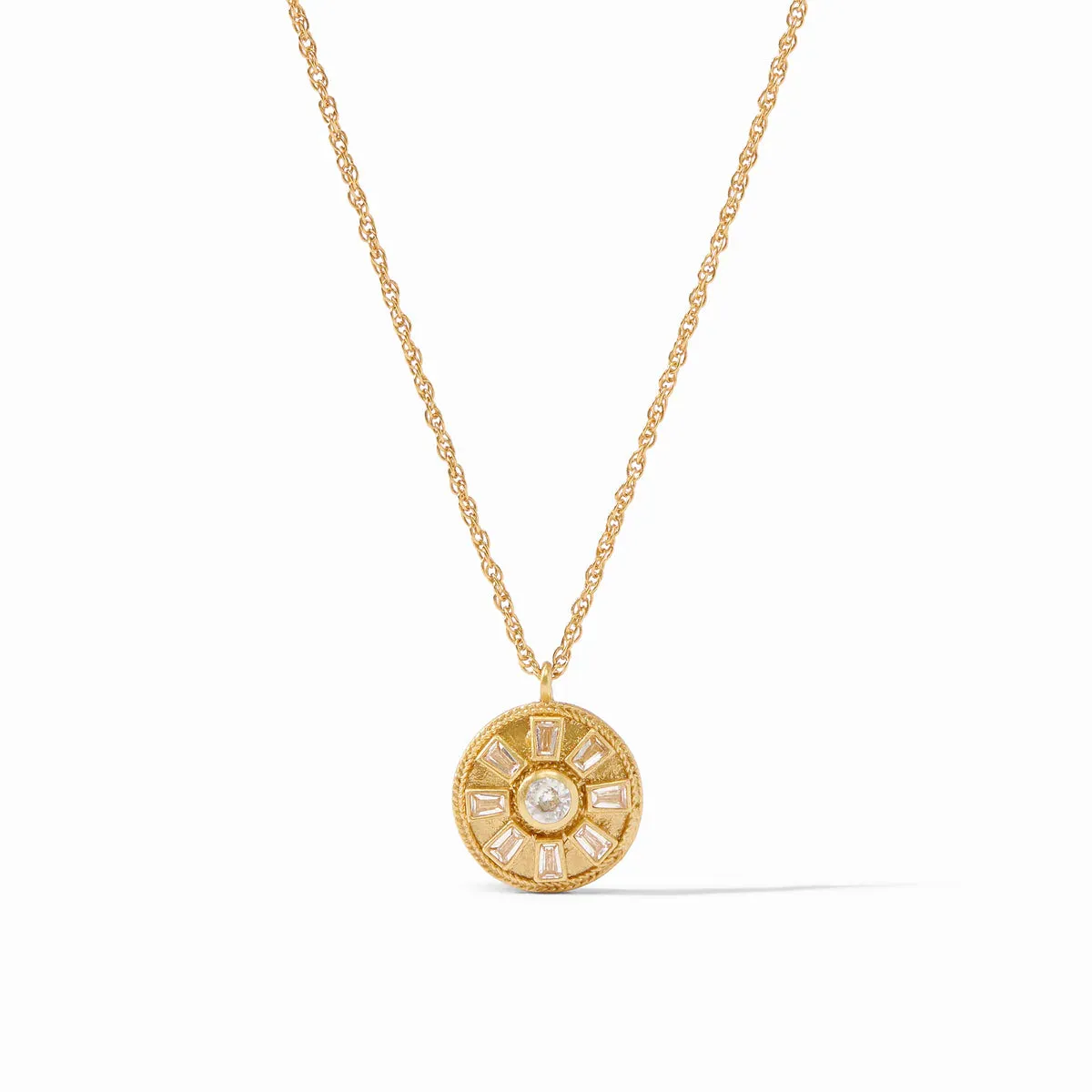 Aurora Solitaire Necklace | CZ