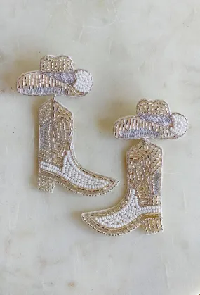 Austin Outing Beaded Boot Earring