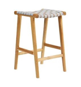 Bar Stool Woven - Grey