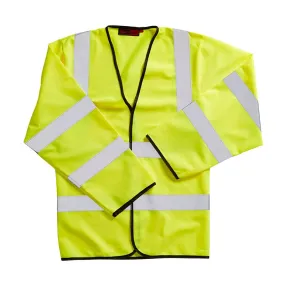 Blackrock Long Sleeved Hi Vis Vest Waistcoat