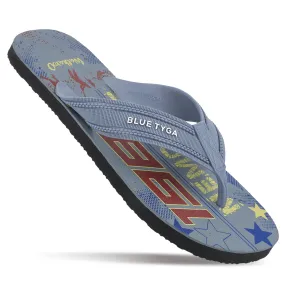 Blue Tyga Gents Flip Flop Thong  - HG167 Grey Black