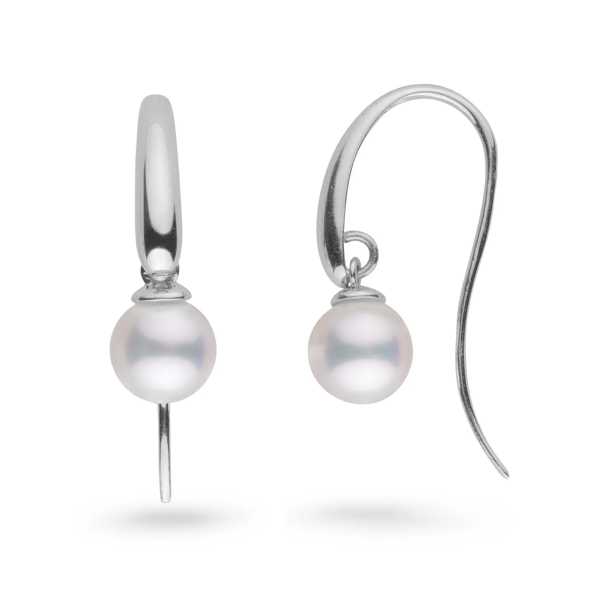 Cascade Collection 7.0-7.5 mm Akoya Pearl Earrings