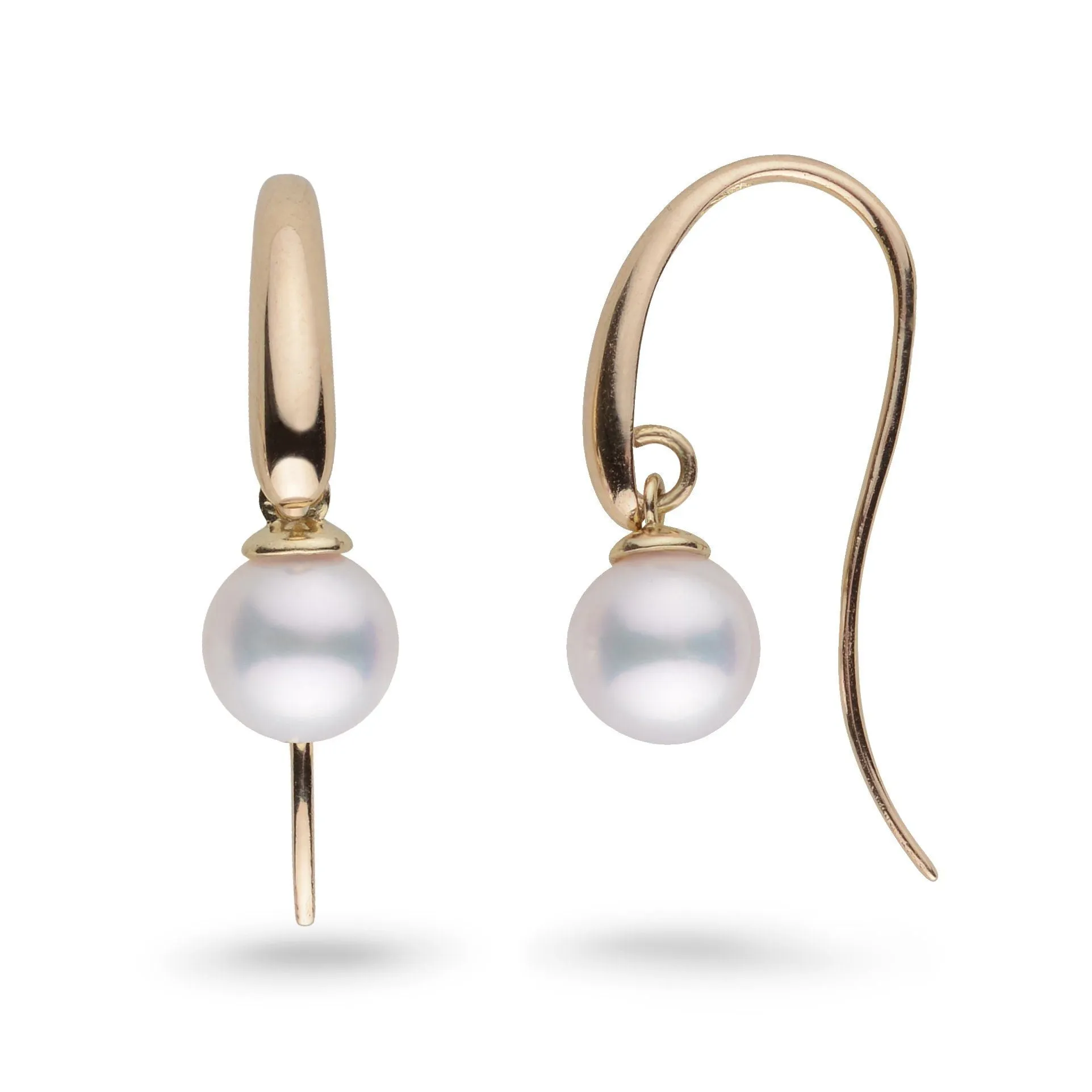 Cascade Collection 7.0-7.5 mm Akoya Pearl Earrings