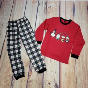 CLEARANCE NORUK SNOW FRIENDS UNISEX 2PC PJ SET