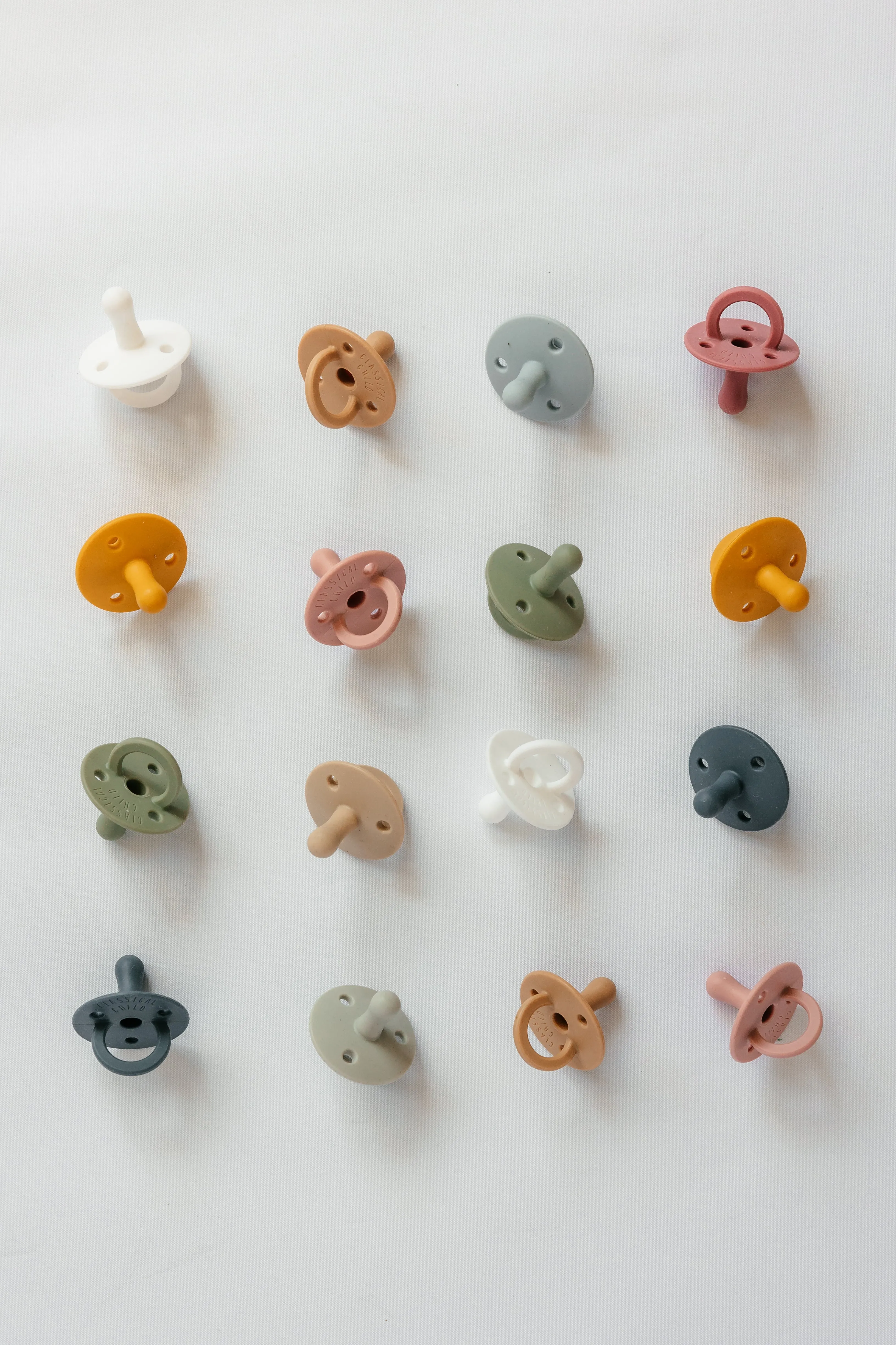 Complete Set of 9 Classical Child Pacifiers