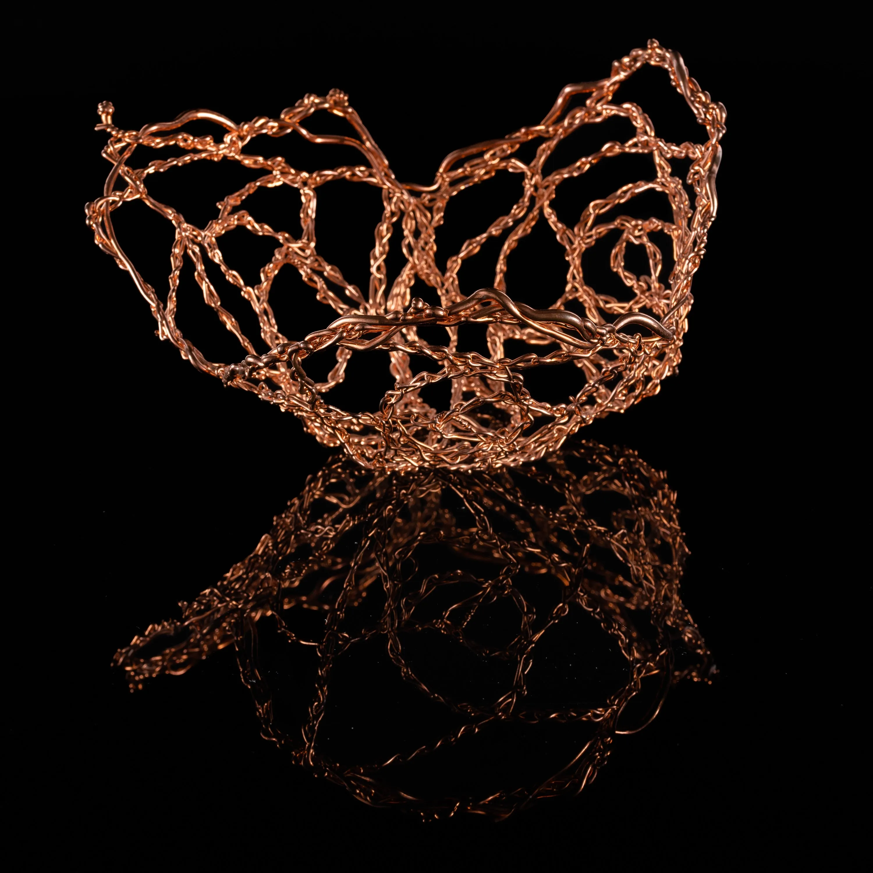 Copper Chains Vessel