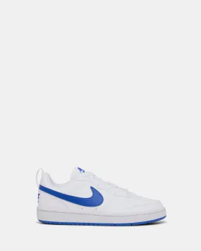 Court Borough Low Recraft Grade School White/Hyper Royal