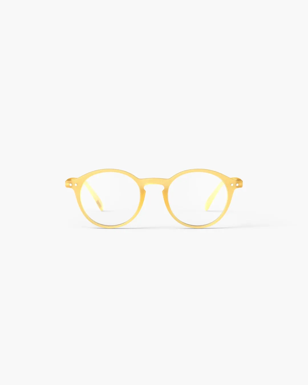 #D Reading Glasses - yellow honey