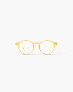 #D Reading Glasses - yellow honey