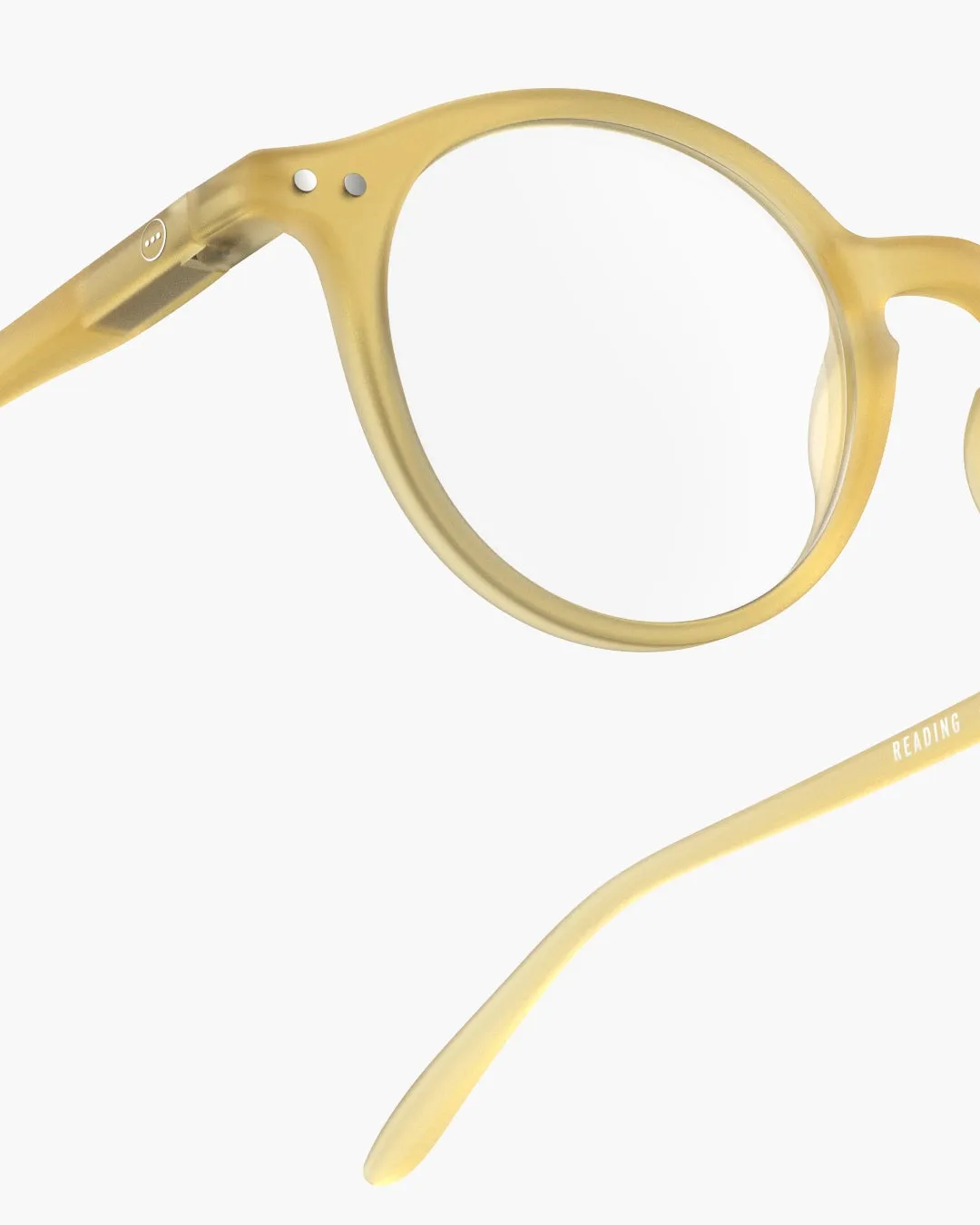 #D Reading Glasses - yellow honey