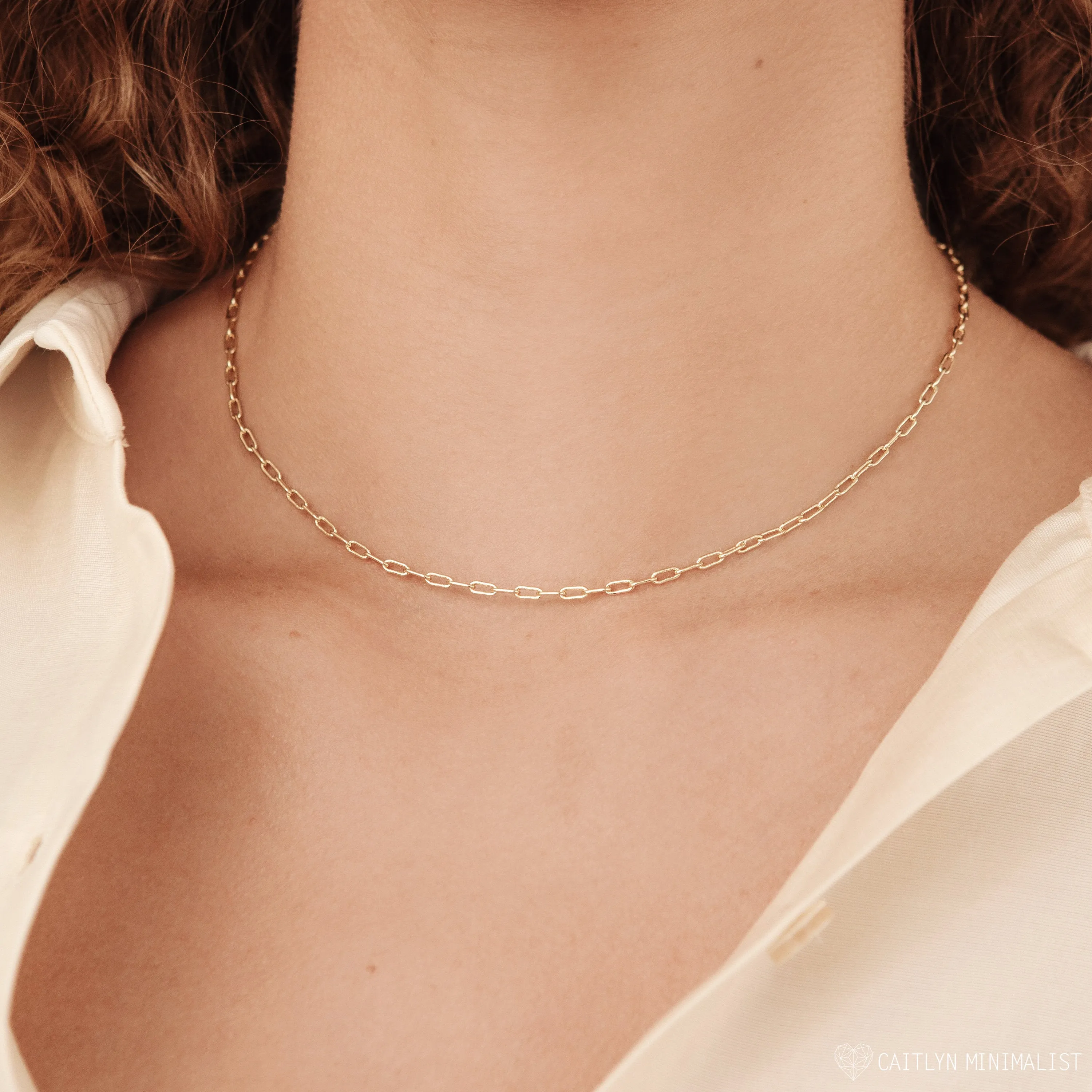 Dainty Link Chain Necklace