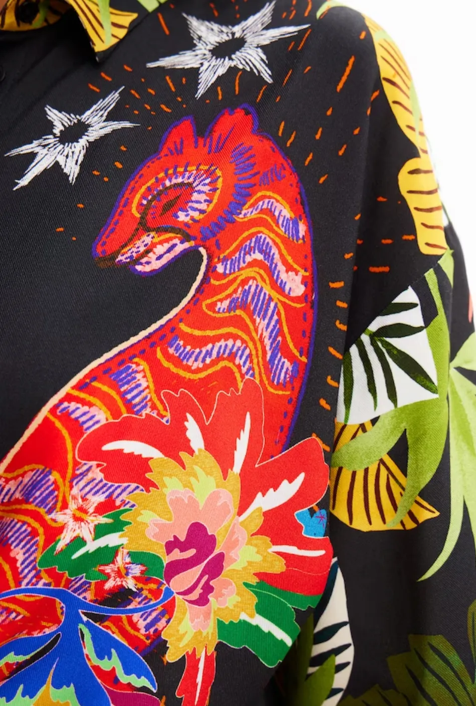 Desigual Dubai shirt, boxy print