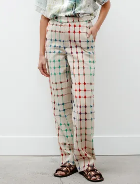 Dobby Weave Trouser Multi