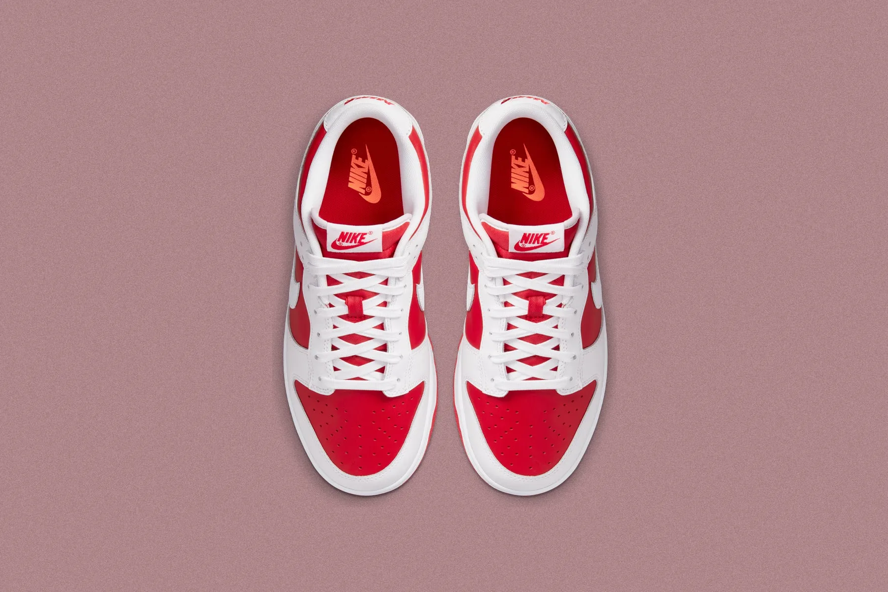 Dunk Low Retro 'Championship'- University Red/White