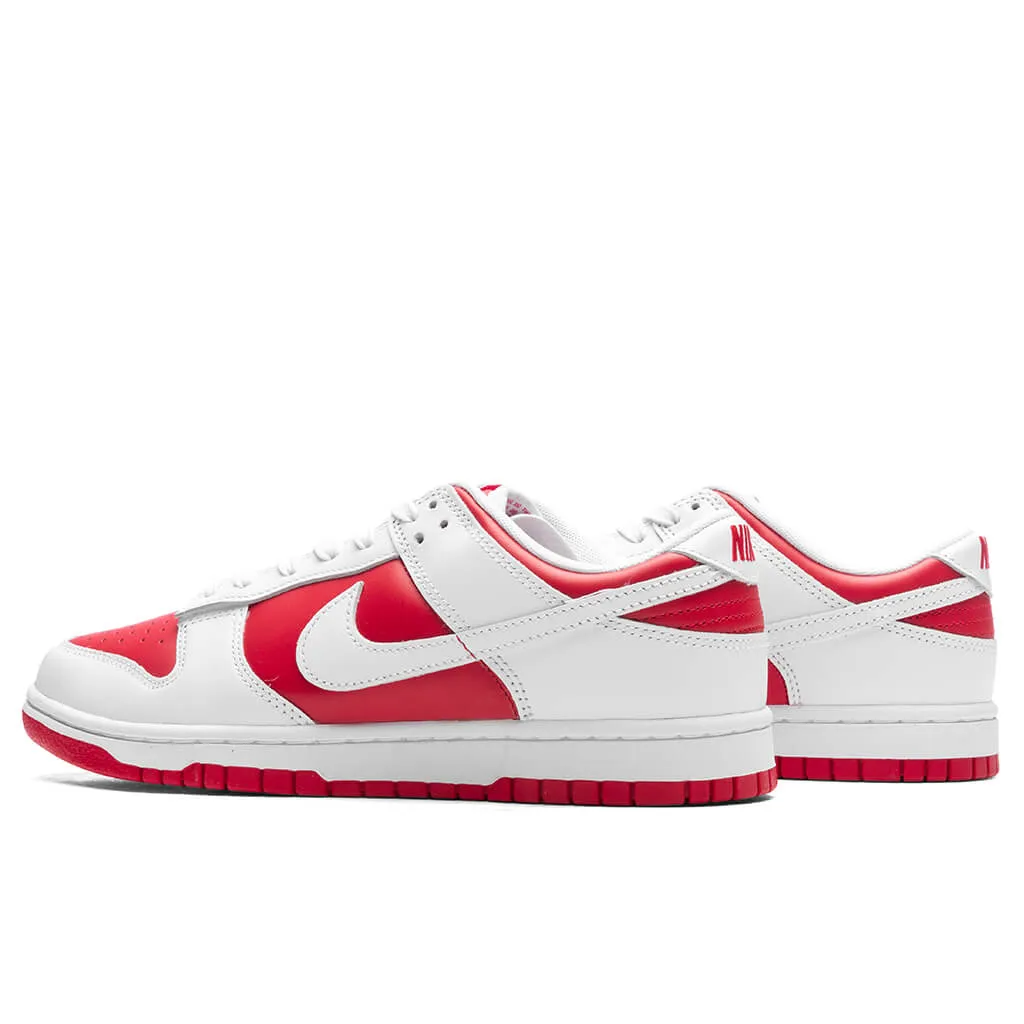 Dunk Low Retro 'Championship'- University Red/White