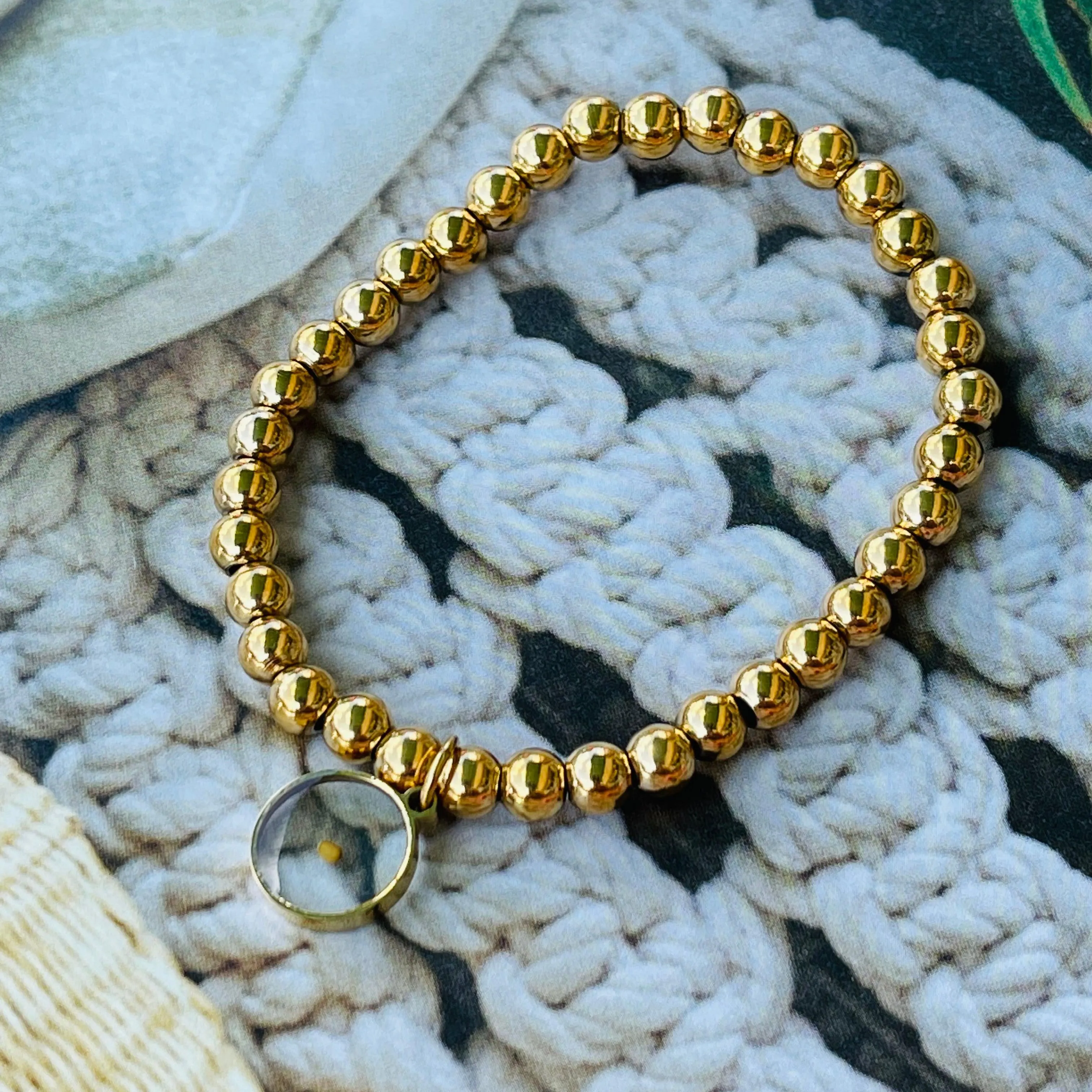 Faith Mustard Seed Stretch Bracelet