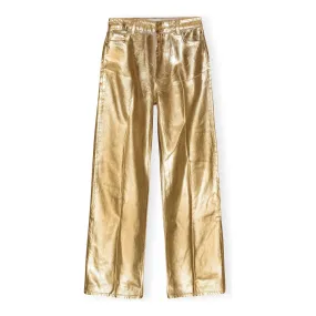 FOIL DENIM JEANS