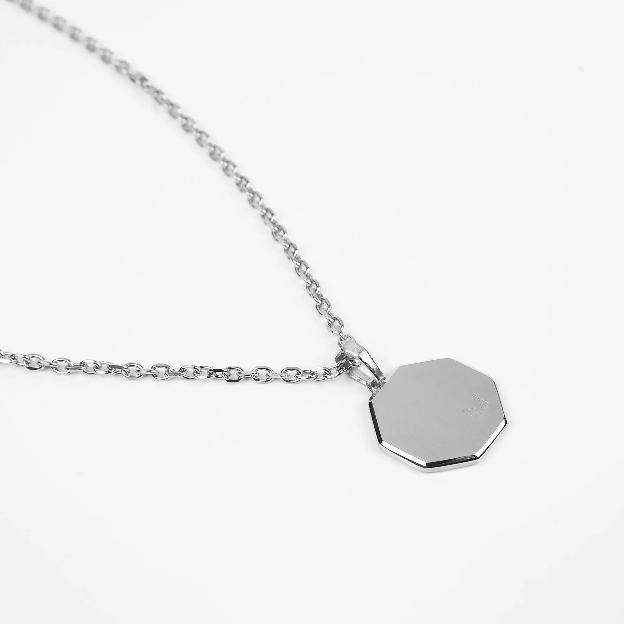 Glyph Octad Necklace - Silver