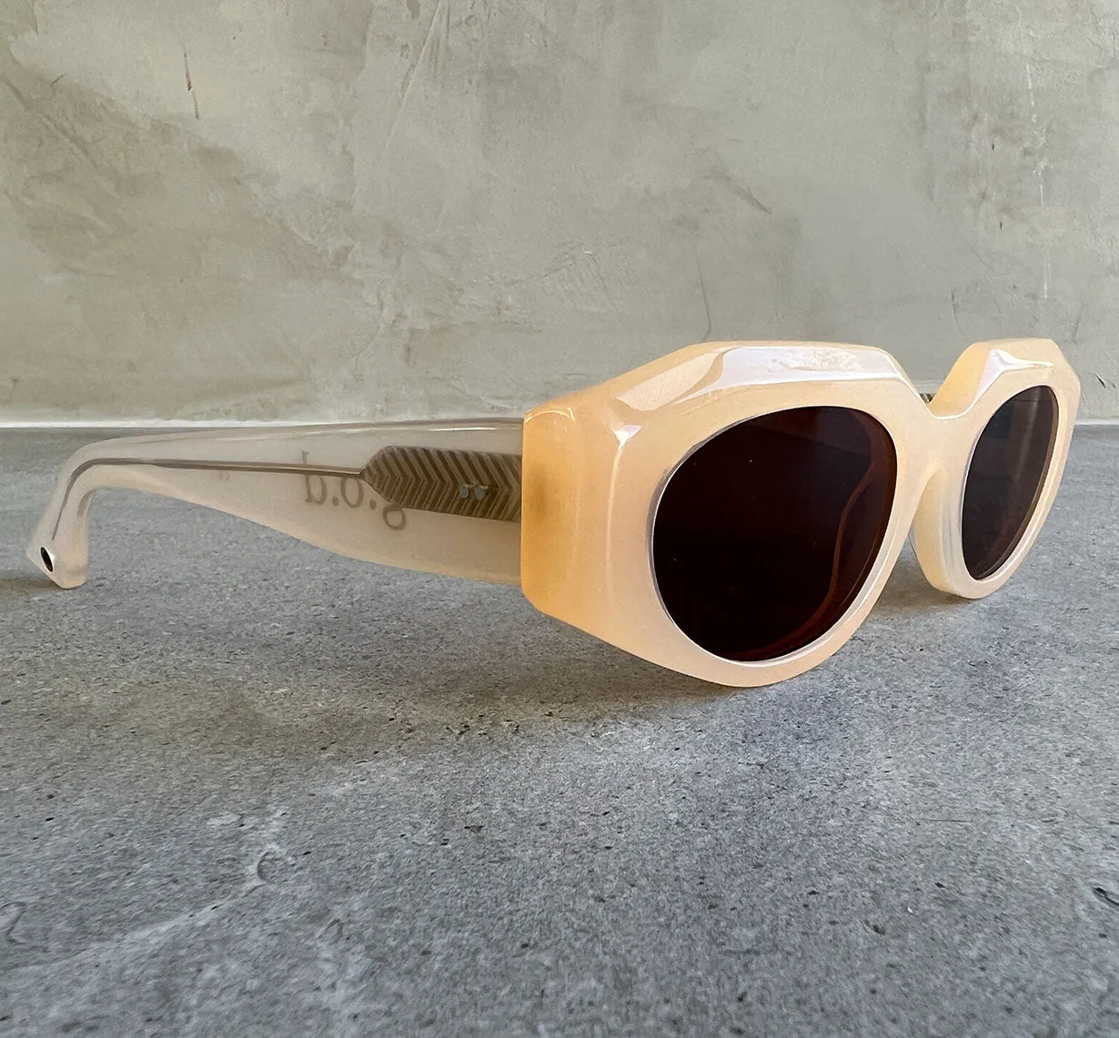 GOD TWENTY SEVEN Sunglasses, Milk Ivory