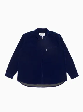 Grande Zip Shirt Navy