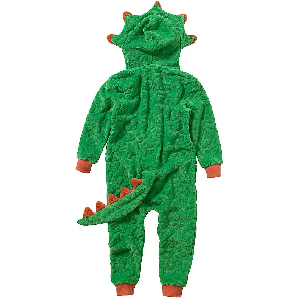 Green & Red Boys Dinosaur Onesie