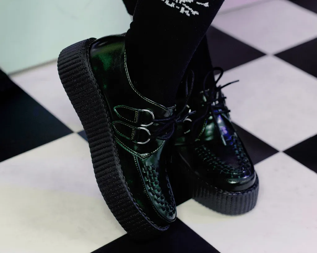 Green Rub-Off Mondo Creeper