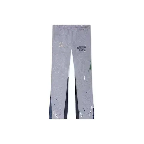 Heather Grey Gallery flare sweatpants