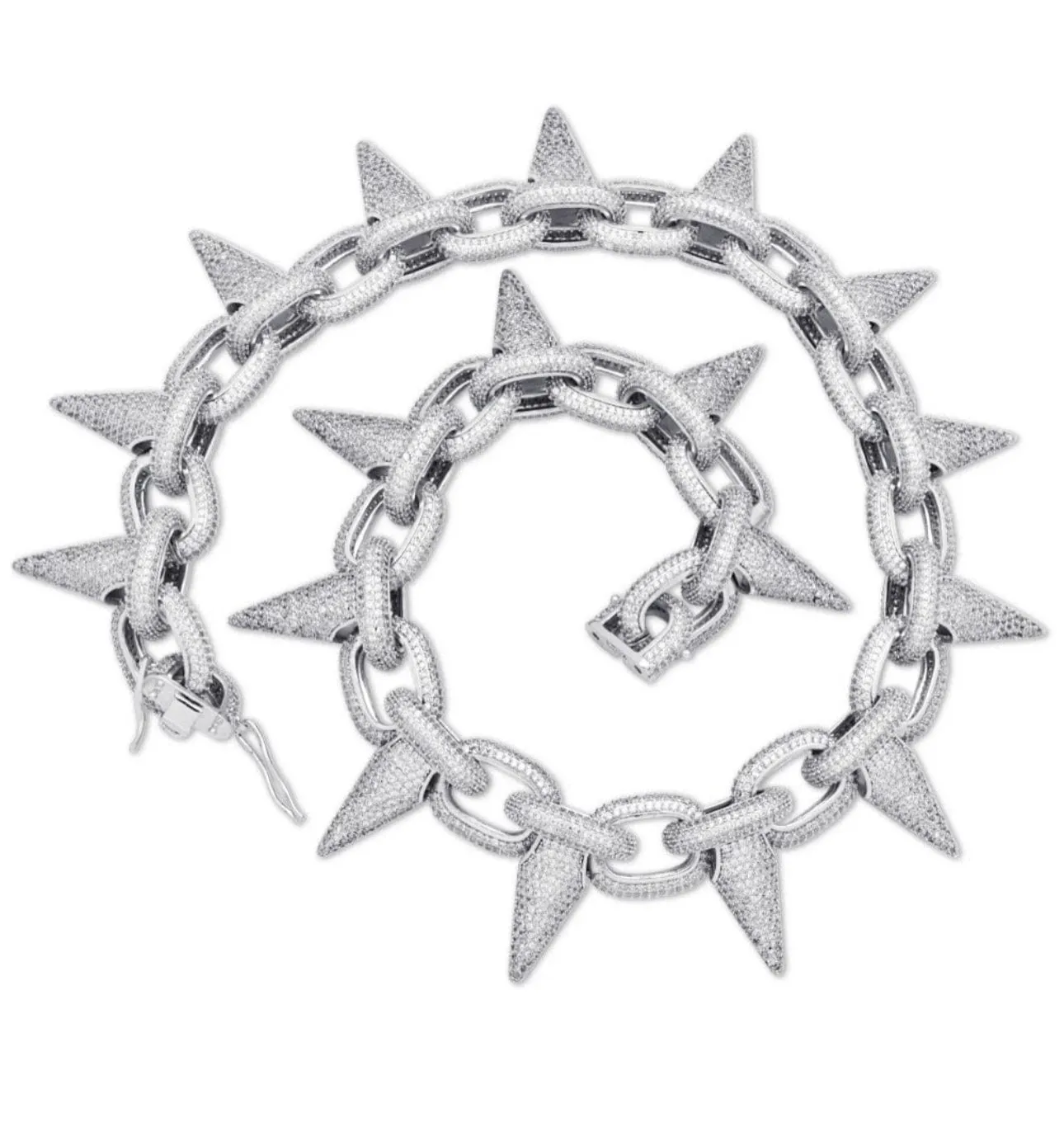 Iced Spike 42mm Chain