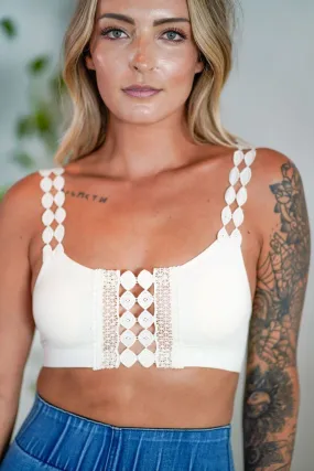 Imagine That Bralette - Ivory