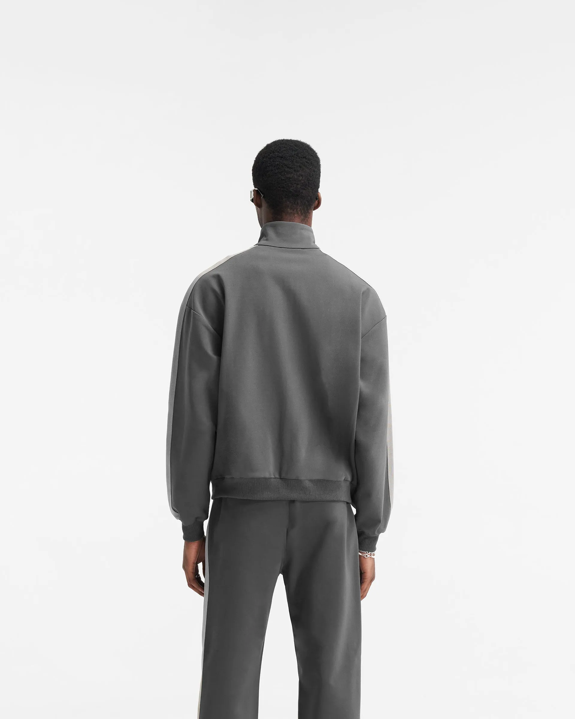 Initial Tracksuit Jacket - Grey