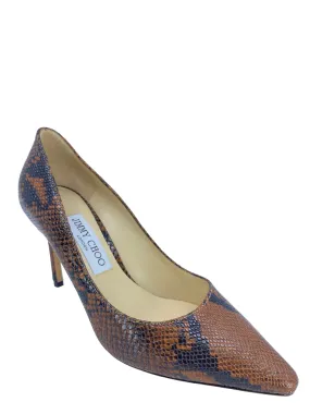 Jimmy Choo Python Romy Pumps size 7.5