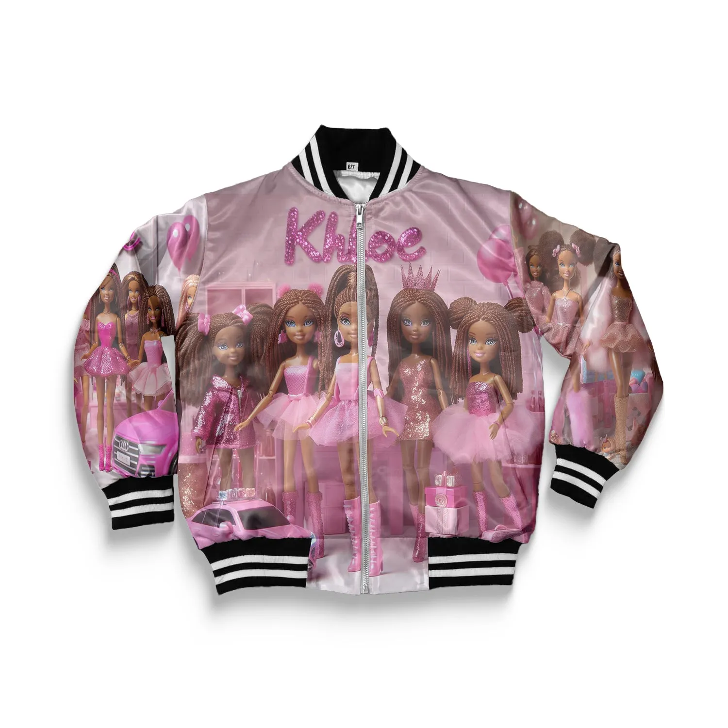 Kids Khloe Barbie Bomber