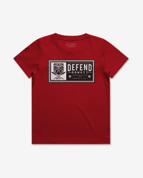 KI'I PATCH Youth Red Tee