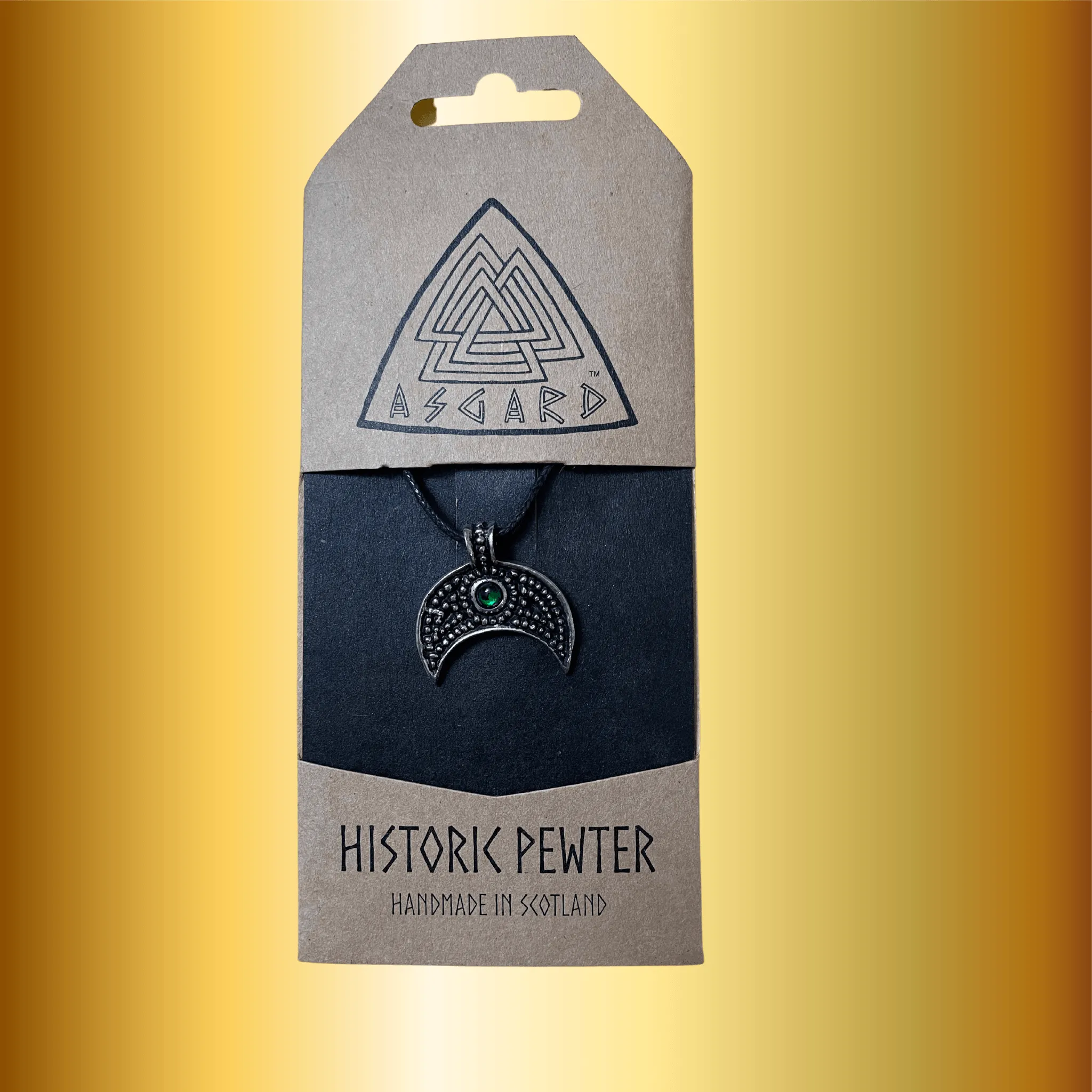 Lunular Replica Viking Age Pendant