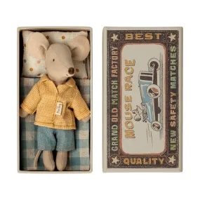 Maileg Big Brother Mouse in Matchbox